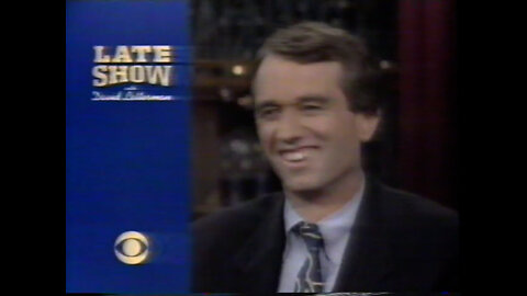 November 7, 1997 - Promos for Robert F. Kennedy Jr. on 'Letterman' & Bill Cosby Special