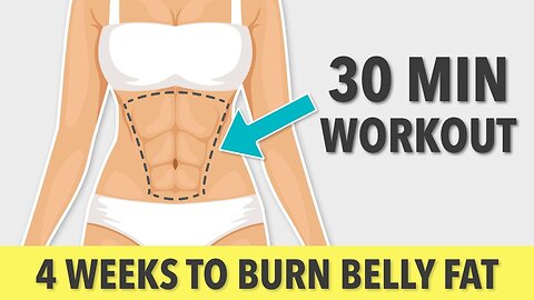 30 Minute Exercise Routine To Lose Belly fat