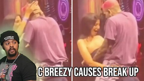 CHRIS BROWN Lap Dance Causes Man To BREAK UP With Girlfriend Reaction