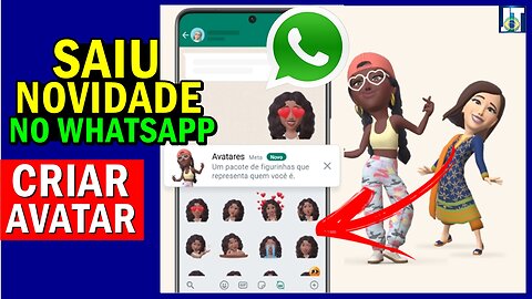 Como CRIAR meu AVATAR no WHATSAPP passo a passo