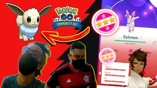 RECORDE DE 100% E SHINIES no Dia da Comunidade do EEVEE! Evento foi INSANO! Pokémon GO