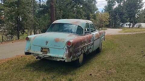 1954 Ford body swap progress