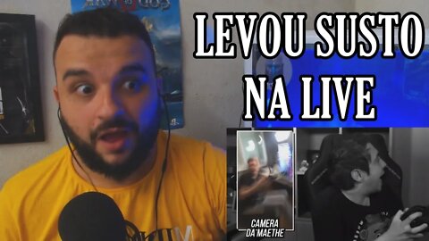 (REACT) O SUSTO! - MELHORES CLIPES ( alanzoka )