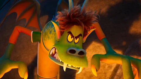 Hotel Transylvania: Transformania (2022) - Johnny Turns Into a Giant Monster Scene