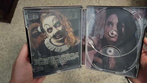 Up Close of Damien Leone's Terrifier 2 4K Steelbook