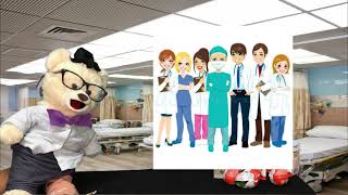 Learn about Going to the Hospital with Chumsky Bear | Community Helpers | Educational Videos 4 Kids