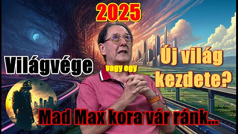 2025: VILÁGVÉGE vagy egy ÚJ VILÁG KEZDETE? - Mad Max kora vár ránk...