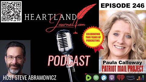 Heartland Journal Podcast EP246 Paula Calloway Patriot Mail Project & More 8 29 24