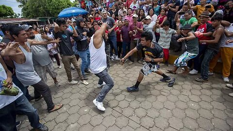 "Los Chinegros", el violento ritual con el que celebran a San Juan Bautista en Nicaragua