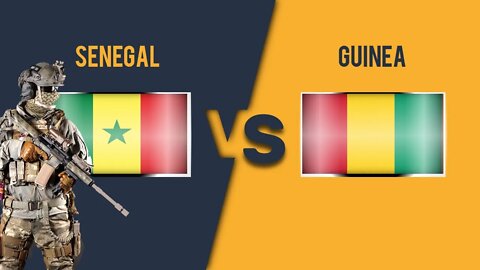 Sénégal vs Guinée Comparaison de la puissance militaire