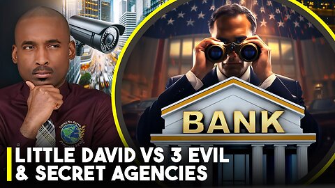 David vs 3 Evil,Secret Agencies.Banks Leaking Your Financial Transactions To Tyrants.Beware of India