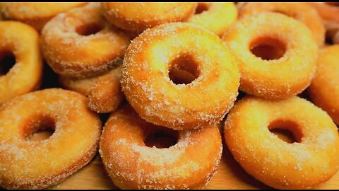 SOFT DONUT | SUGAR DONUT | How to make perfect soft, fluffy homemade donuts