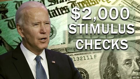 Joe Biden promised $ 2000 stimulus check