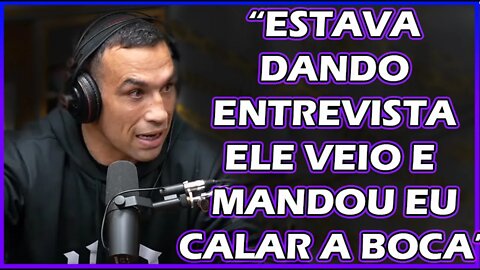 BRIGA ENTRE WERDUM E TONY FERGUSSON