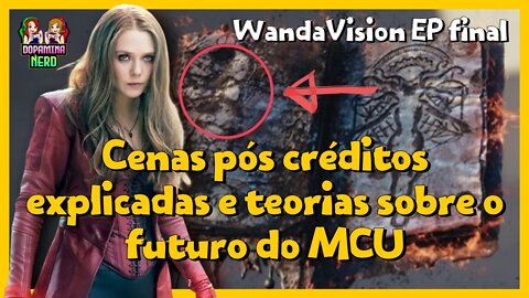 WANDAVISION EP. 9 Cenas EXPLICADAS [Pós-créditos] e Futuro do MCU! DOUTOR ESTRANHO E SKRULLS!