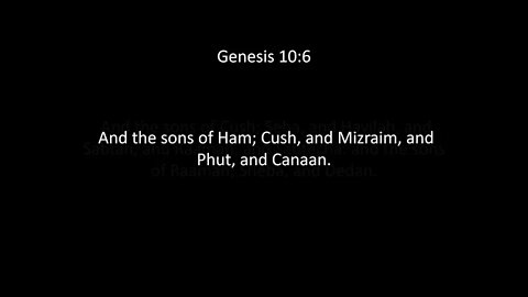 Genesis Chapter 10