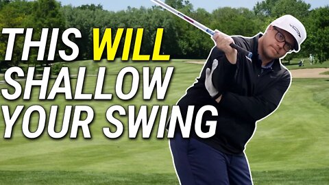 Shallow The Club Easily With This Simple Elbow Move Drill