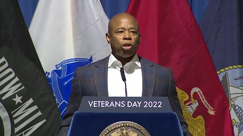 New York City Mayor Eric Adams Delivers Remarks at Annual Mayor’s Veterans Day Breakfast