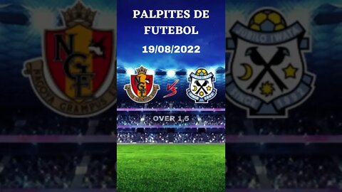 PALPITES DE FUTEBOL PARA O DIA 18-08-2022 PALPITES DE FUTEBOL PARA HOJE #SHORTS #apostasesportivas