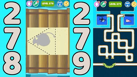 Save the Fish Level 278 & 279