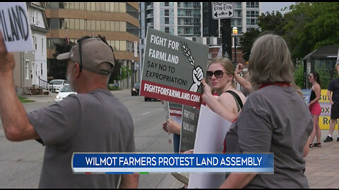 Protest at regional headquarters over Wilmot land