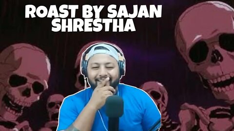 Skeleton Beast Roasting By @Sajan Shrestha Reaction Video