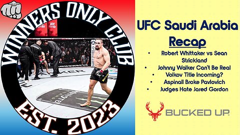 UFC Saudi Arabia Recap