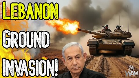 LEBANON GROUND INVASION! - Israel Demands U.S. Attack Iran! - Strikes Near Russian Base In Syria!