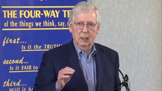 Senator Mitch McConnell speaks about the SCOTUS decision to overturn Roe v. Wade