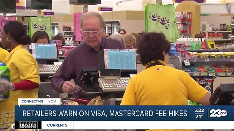 Retailers may raise prices over higher credit card swipe fees