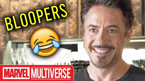 Most Hilarious Robert Downey Jr. Bloopers | Marvel Multiverse