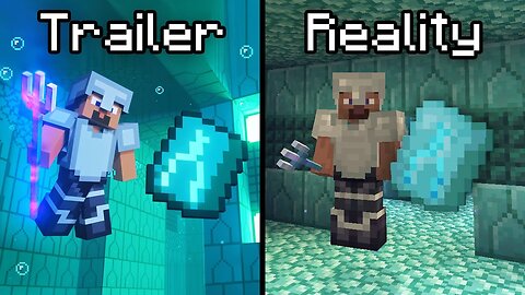 Minecraft 1.20 Trailer vs Reality