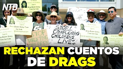 Padres protestan contra hora del cuento de Drag Queens