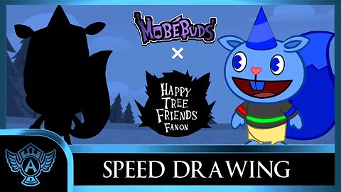 Speed Drawing: Happy Tree Friends Fanon - BV | Mobebuds Style