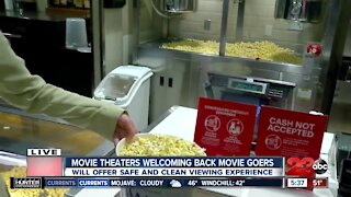 Movie Theaters welcoming back movie goers in Kern County