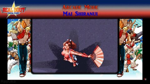 Real Bout Fatal Fury - Arcade Mode: Mai Shiranui