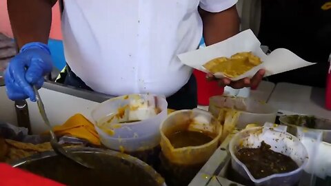 A Doubles Poem Trini street Food by STUDIO_O 2023