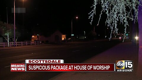 Scottsdale police investigating suspicious package left at Kingdom Hall of Jehovah's Witnesses