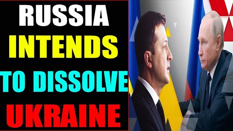 EMERGENCY ALARM! RUSSIA INTENDS TO DISSOLVE UKRAINE FROM WORLD MAP - TRUMP NEWS