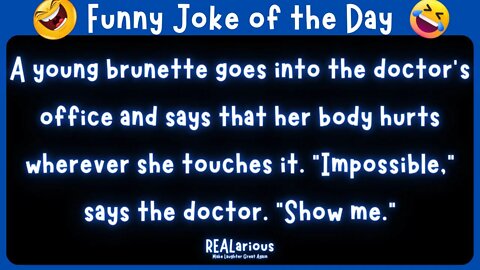 Daily Joke of the Day - Funny Short Joke - Blonde Joke