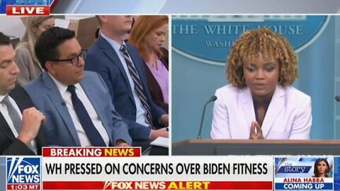 CBS News Reporter Blasts Karine Jean-Pierre Over Biden’s Health in Off-the-Rails Briefing