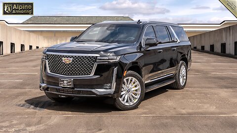 Armored 2023 Cadillac Escalade ESV - By Alpine Armoring Inc.®