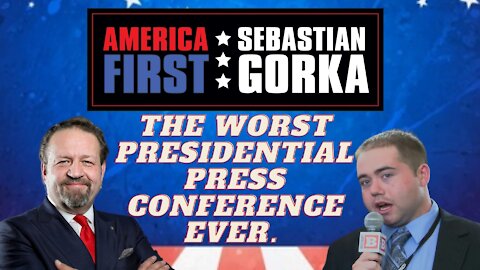 The worst presidential press conference ever. Matt Boyle with Sebastian Gorka on AMERICA First