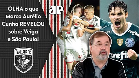 "Sobre o Raphael Veiga, NINGUÉM SABE, mas o São Paulo..." OLHA o que Marco Aurélio Cunha REVELOU!