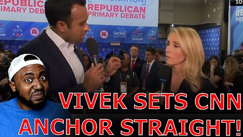 Vivek Ramaswamy SETS TRIGGERED WOKE CNN Anchor Crying Bigotry STRAIGHT On Jan 6 Conspiracy Theories!