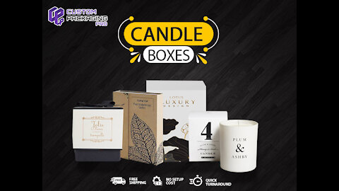 Custom Candle Boxes Wholesale