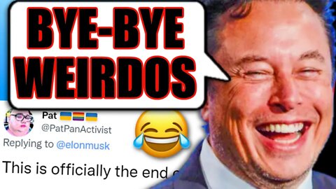 Elon Musk BREAKS THE INTERNET With EPIC Video - Woke Twitter MELTDOWN!