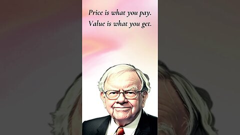 Smart Investing by Warren Buffet #4