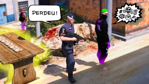 BAEP DANDO PREJUÍZO E ACABANDO COM O TRÁFICO NA CIDADE - MUITA CHORADEIRA E TROCA DE TIROS - GTA RP