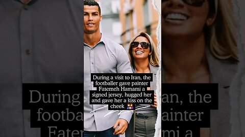 Cristiano Ronaldo accused of adultery in Iran 😱 #news #celebrity #trendingshorts